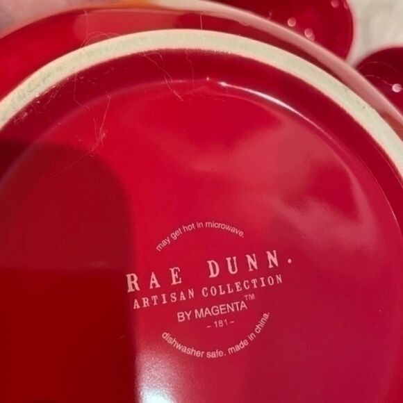 Rae Dunn New in Box Pizza 3 pc Mixing Bowl Set - Picture 3 of 5